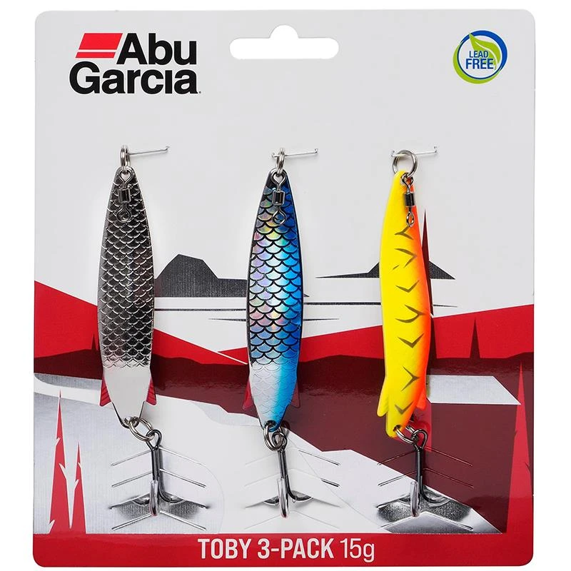 KIT CUILLERS ONDULANTES BERKLEY TOBY - PAR 3 1 KIT CUILLERS ONDULANTES BERKLEY TOBY - PAR 3