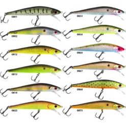 LEURRE FLOTTANT LIVINGSTON LURES STICK MASTER FRESH WATER VIBRANT ET LUMINEUX 11CM