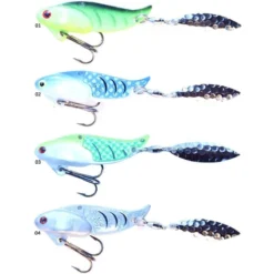 LEURRE LAME BLITZ LURES FIRE TAIL - 7G